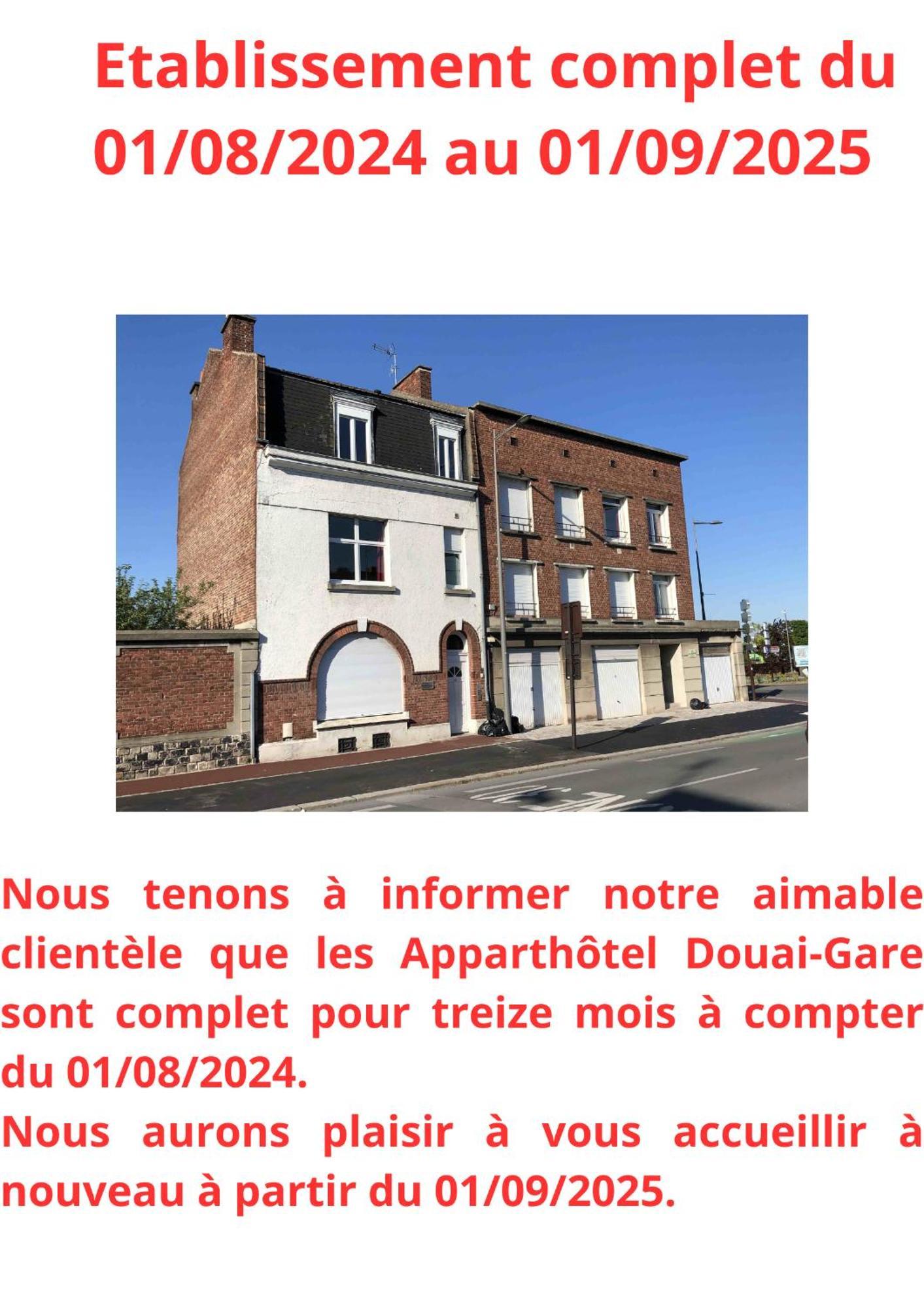 Apparthotel Douai Gare Kültér fotó